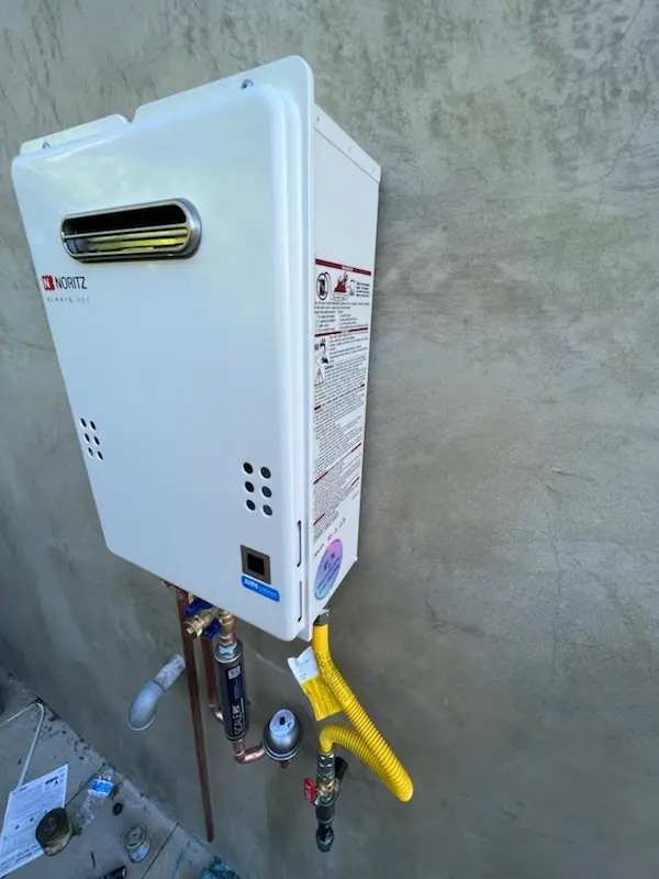 Tankless water heater installation for Burnt Hickory Acres homes